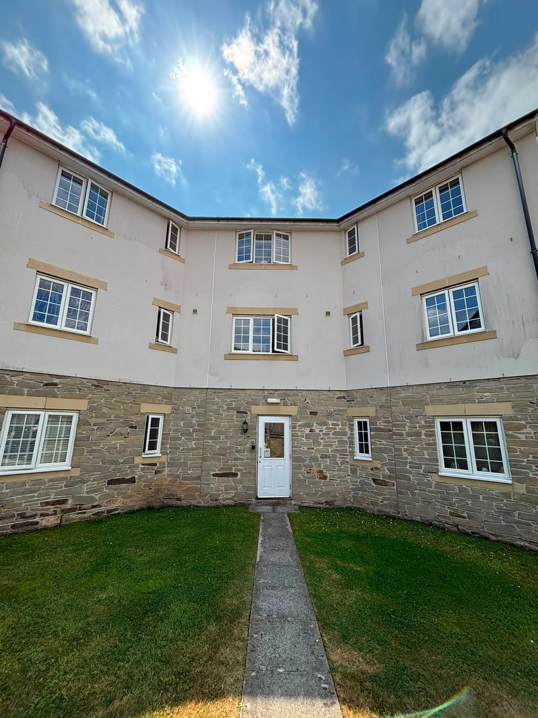 Brunel Mews, Saltash, an estate of three apartment blocks we manage