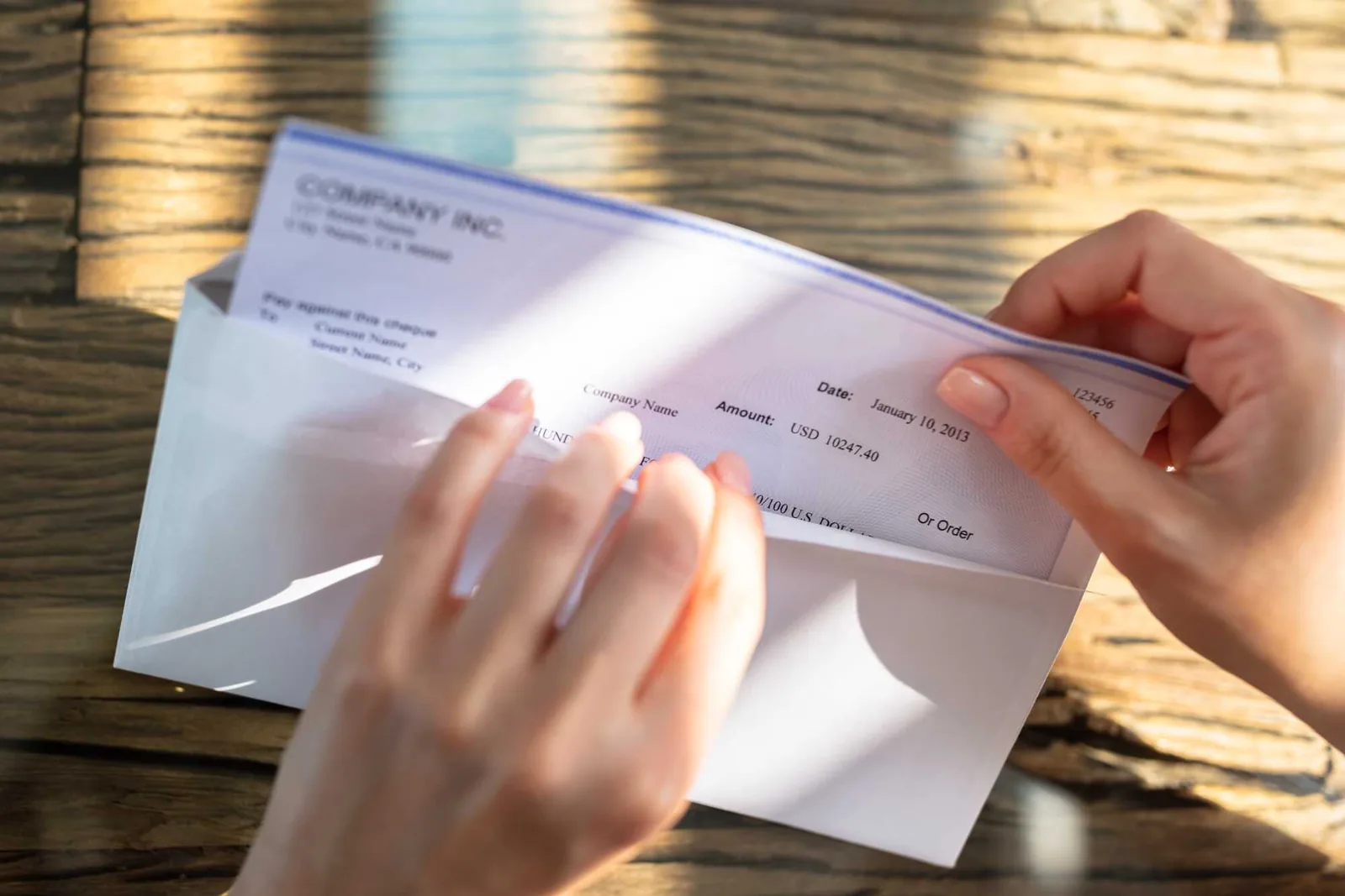 Section 21: Returning a Deposit by Cheque or Transfer
